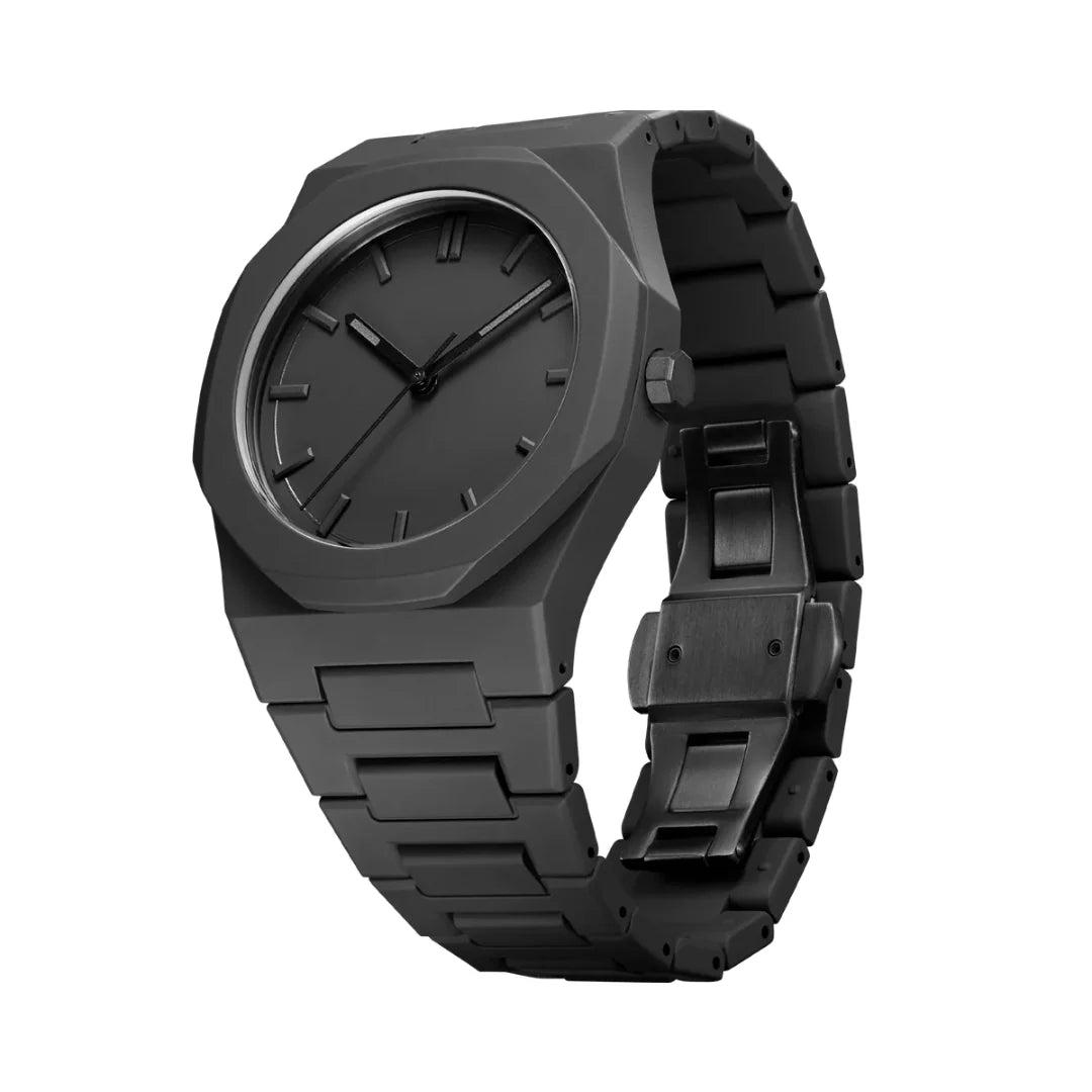 Luxzena Stealth Black Edition Kişi Qol Saatı