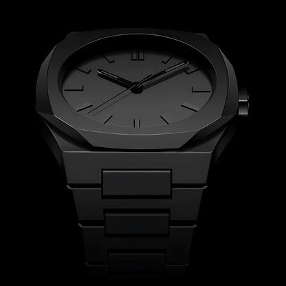 Luxzena Stealth Black Edition Kişi Qol Saatı